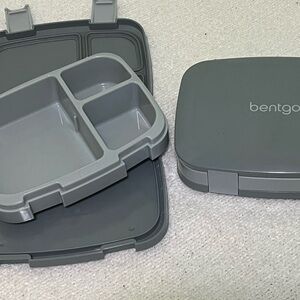 2 ( Two) Bentgo Fresh Leakproof Versatile 3 Compartment Bento-Style Lunch Box